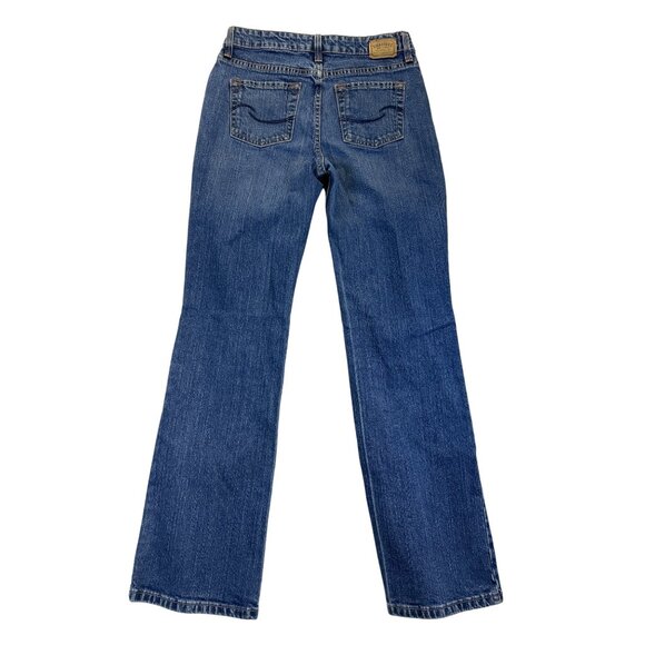 Levi Strauss Jeans Womens 4 Blue Denim Signature Misses Mid Rise Bootcut - Picture 2 of 6